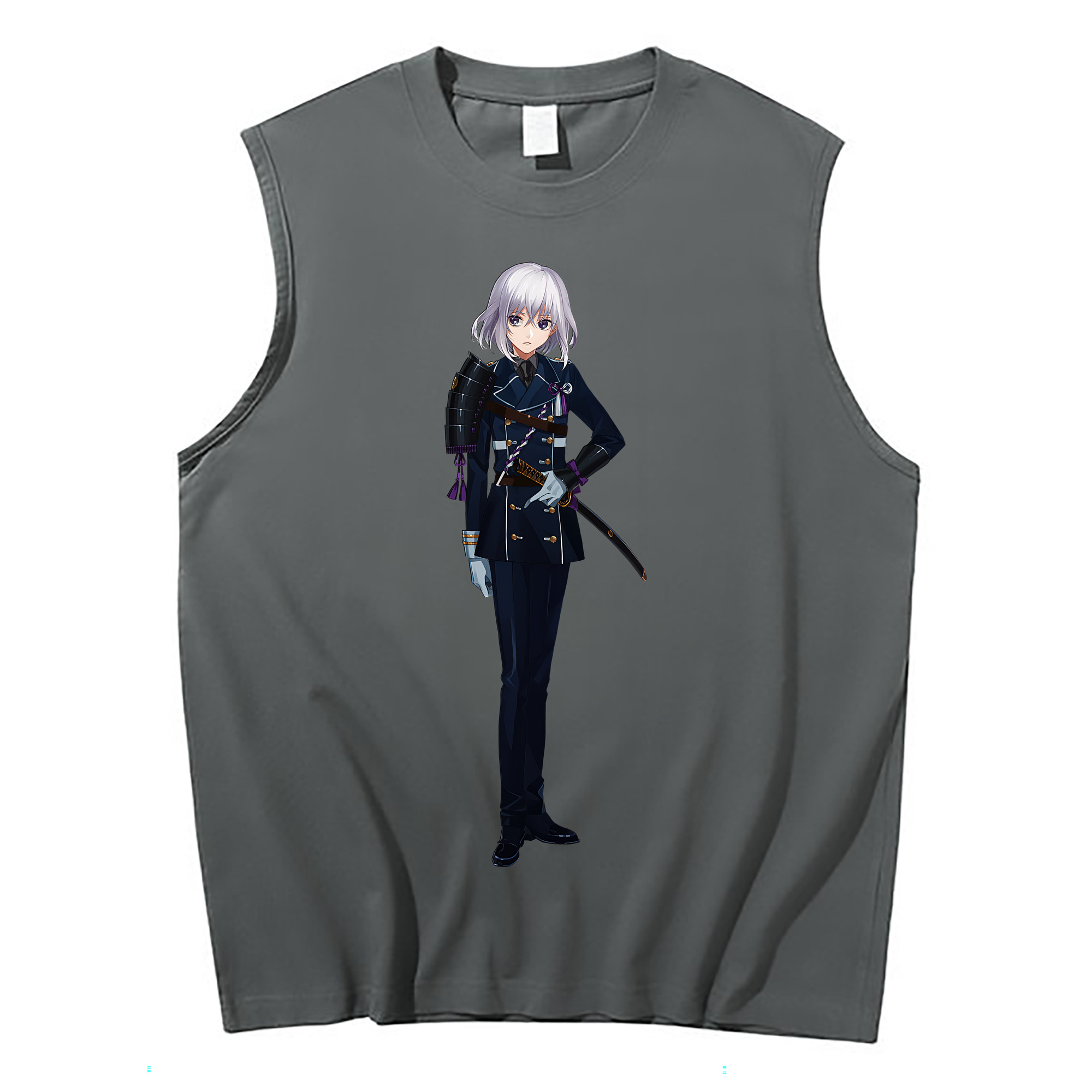 （画像用） 刀剣乱舞 Touken Ranbu コットン100％タンクトップ（フロントプリント）